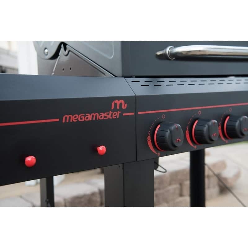 Megamaster Battery Operated 6-Burner Grill