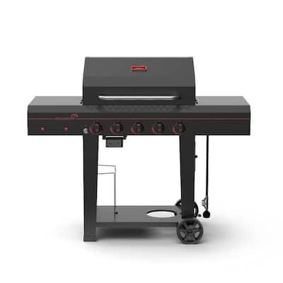 Megamaster Battery Operated 5-Burner Grill