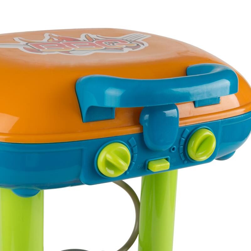 BBQ Grill Toy Set- Kids Dinner Playset - by Hey! Play!