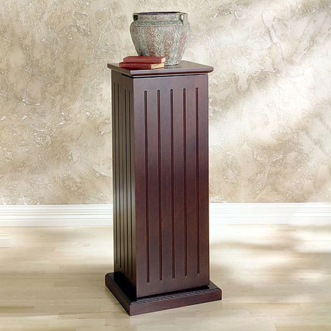 Dark Cherry Media Storage Pedestal