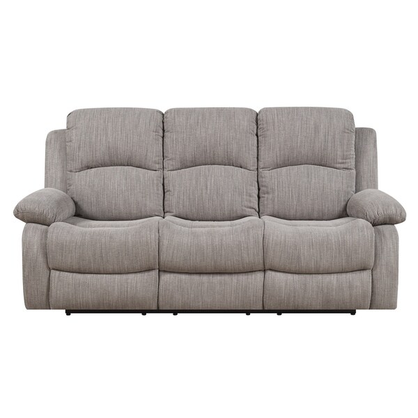 Emerald Home Hennessy Textured Wheat Reclining Sofa U7151 00 03 Emerald Home Hennessy Textured Wheat Reclining Sofa U7151 00 03