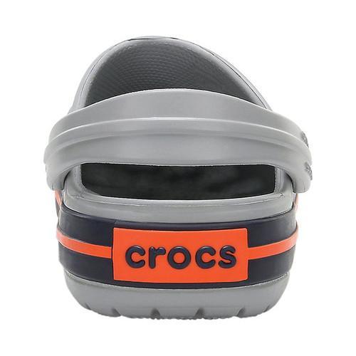 crocs light grey navy