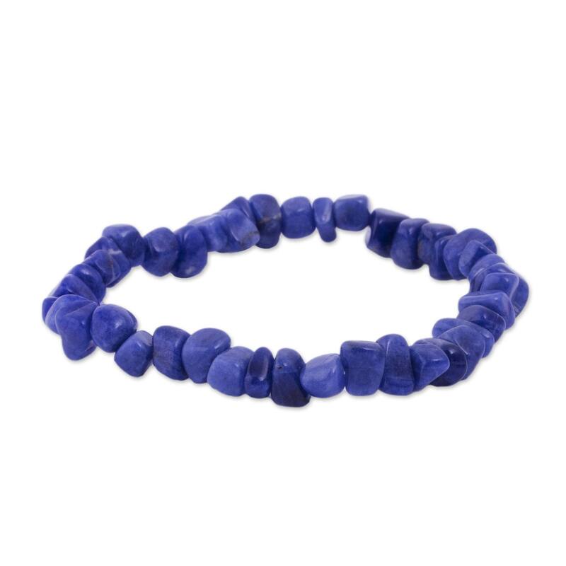Handmade Sodalite 'Nature's Harmony' Bracelet (Peru)