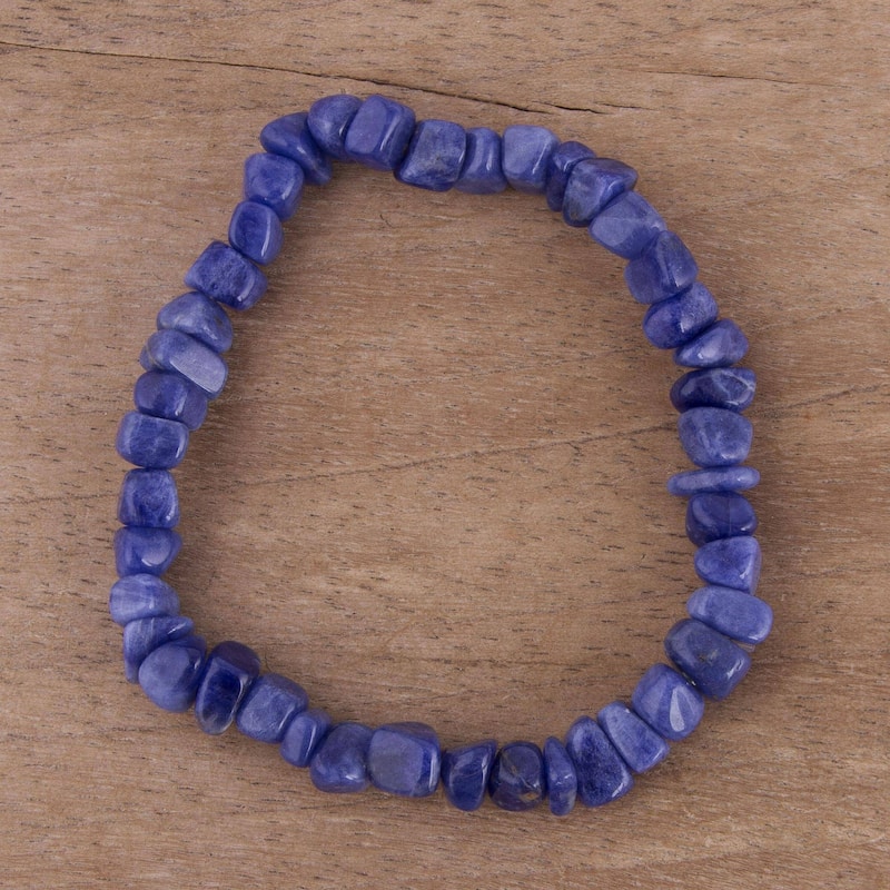Handmade Sodalite 'Nature's Harmony' Bracelet (Peru)