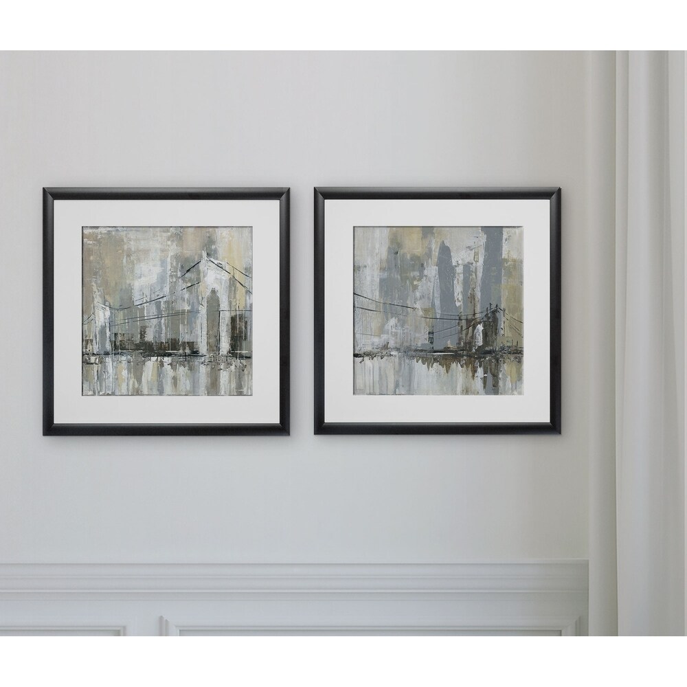 Chalk Painting Old Vintage Frames White & Creating a Neutral Gallery Wall -  Rain and Pine