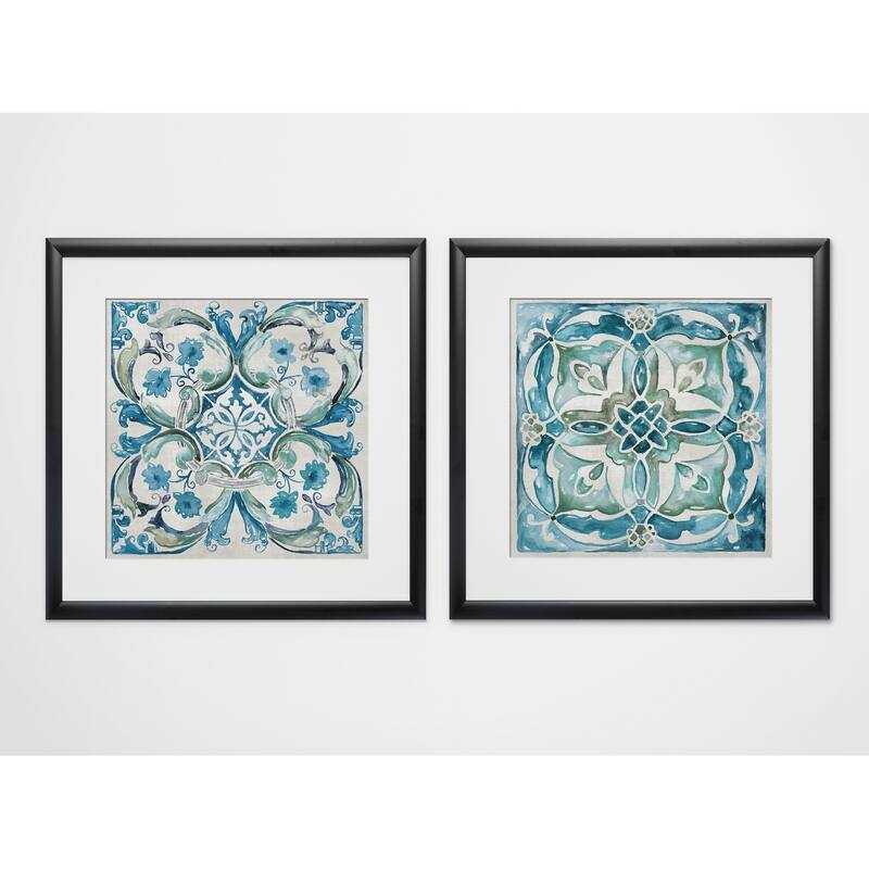 Carribean Tile -2 Piece Set