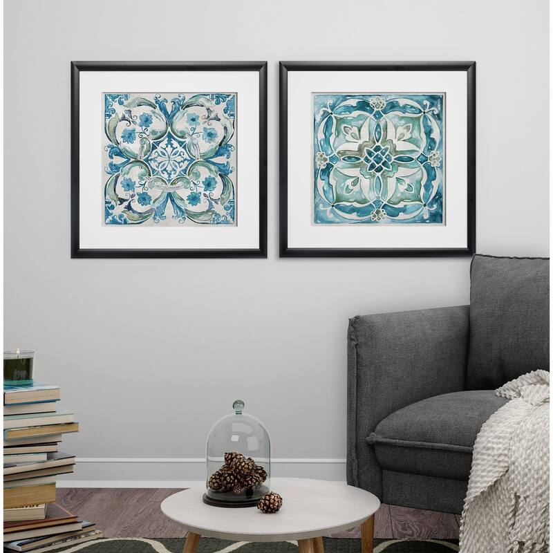 Carribean Tile -2 Piece Set