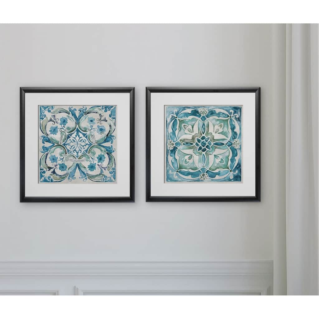 Carribean Tile -2 Piece Set