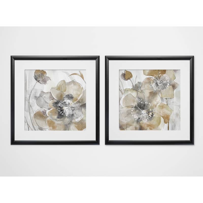 Taupe Spring Poppy -2 Piece Set