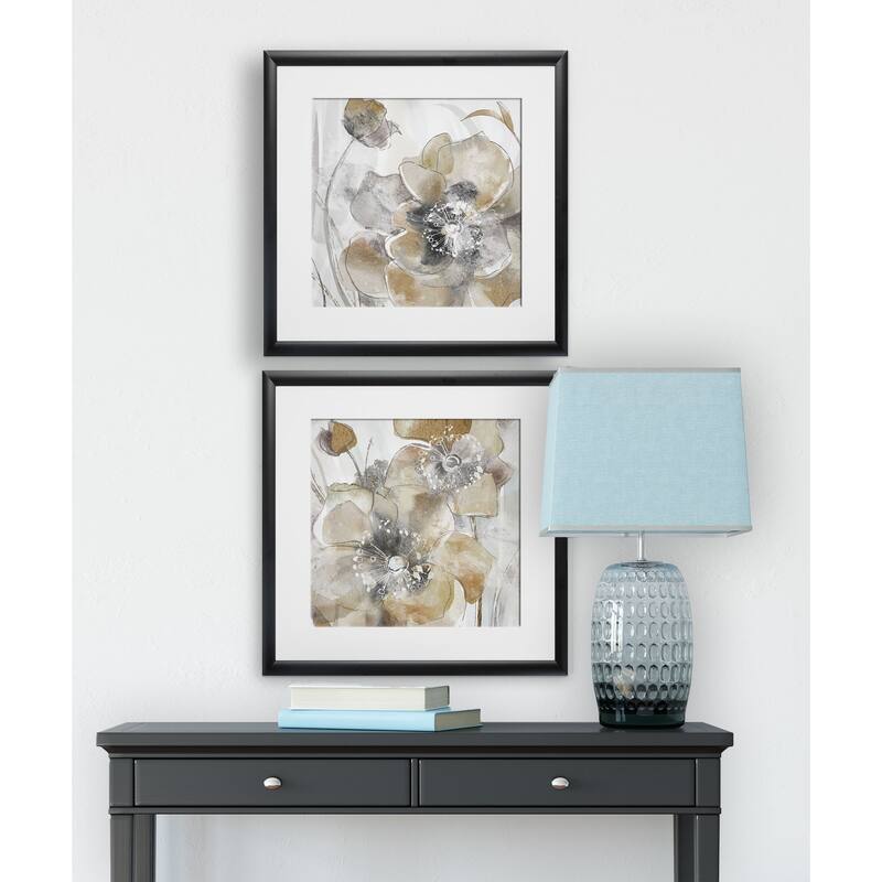 Taupe Spring Poppy -2 Piece Set