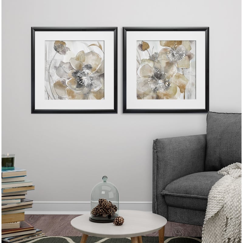 Taupe Spring Poppy -2 Piece Set