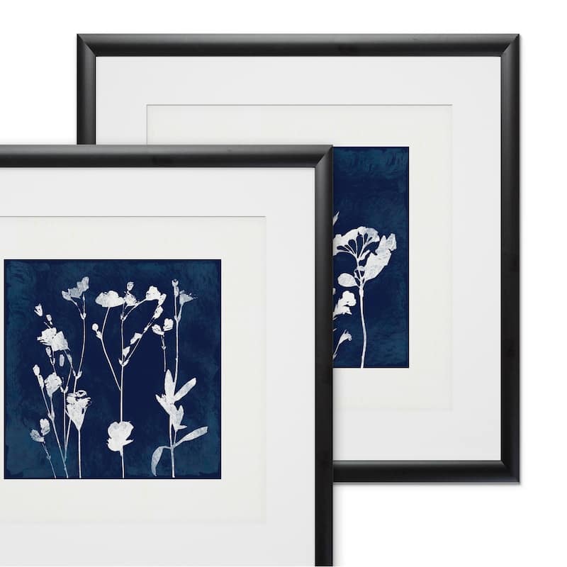 Cyanotype Botanical I -2 Piece Set