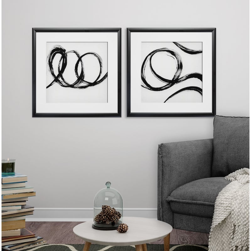 Gestural Marks III -2 Piece Set