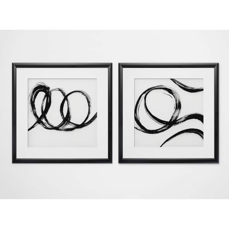 Gestural Marks III -2 Piece Set