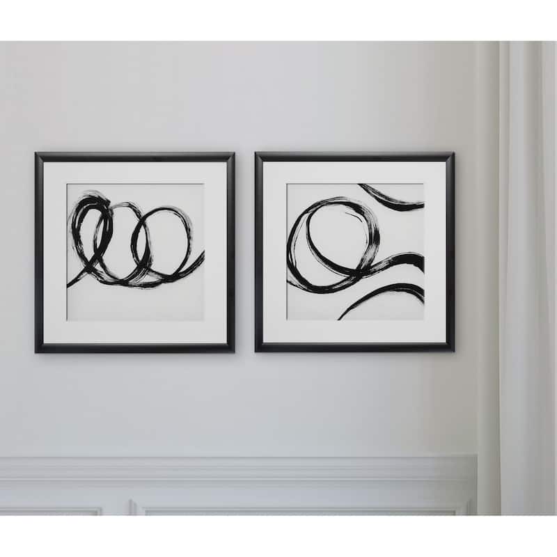 Gestural Marks III -2 Piece Set