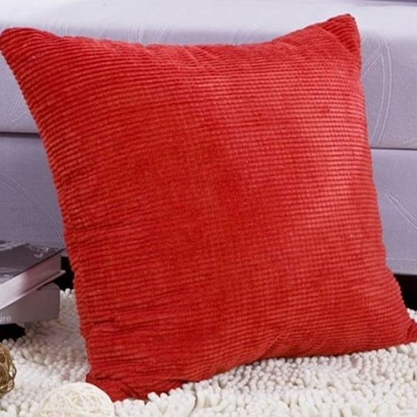 Red Corduroy Pillow Cover 24 X Free Shipping On Orders Over Red Corduroy Pillow Cover 24 X
