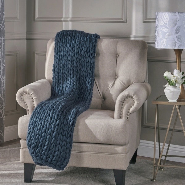 Christopher Knight Home Chunky Knit Throw