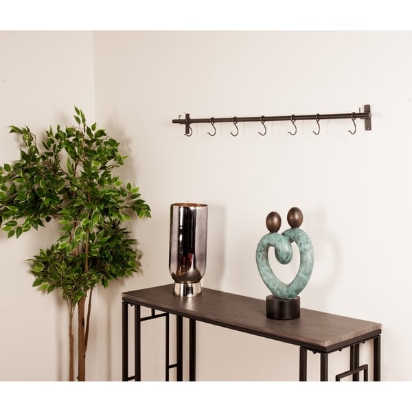 iron wall hook rack