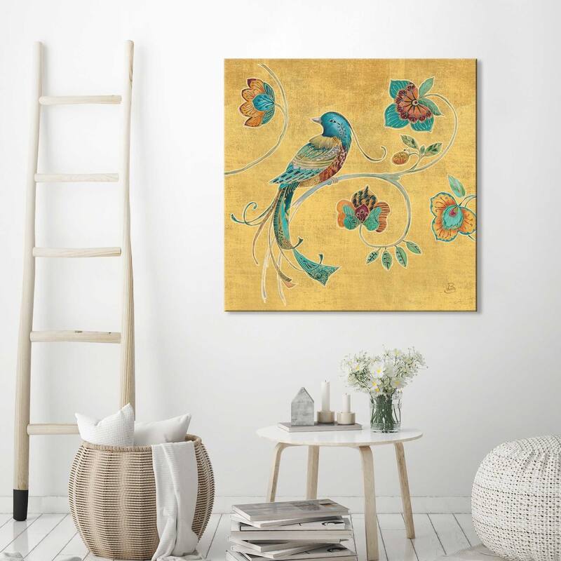 Daphne Brissonnet "Bohemian Wings I" Giclee Stretched Canvas Wall Art