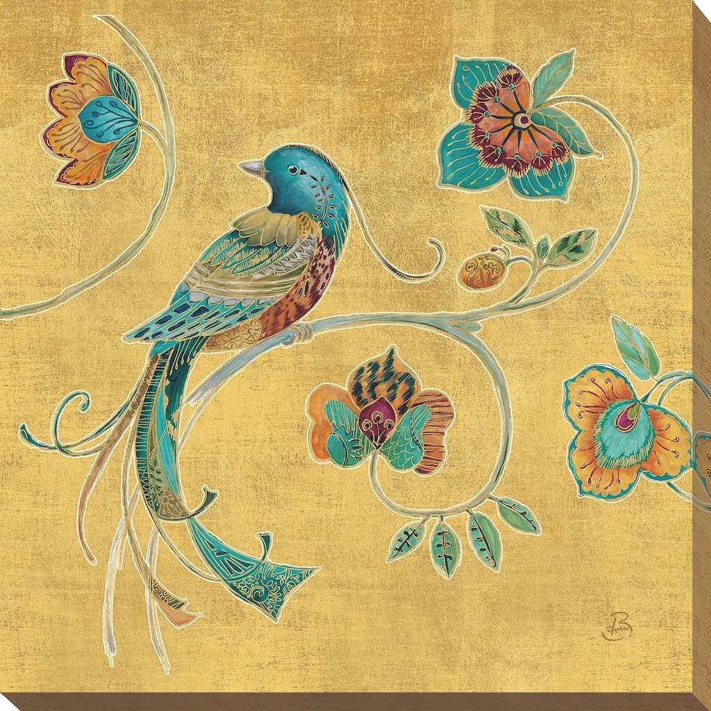 Daphne Brissonnet "Bohemian Wings I" Giclee Stretched Canvas Wall Art