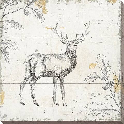 Daphne Brissonnet "Wild and Beautiful V" Giclee Stretched Canvas Wall Art