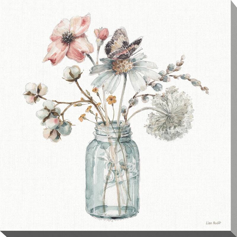 Lisa Audit "A Country Weekend IX" Giclee Stretched Canvas Wall Art