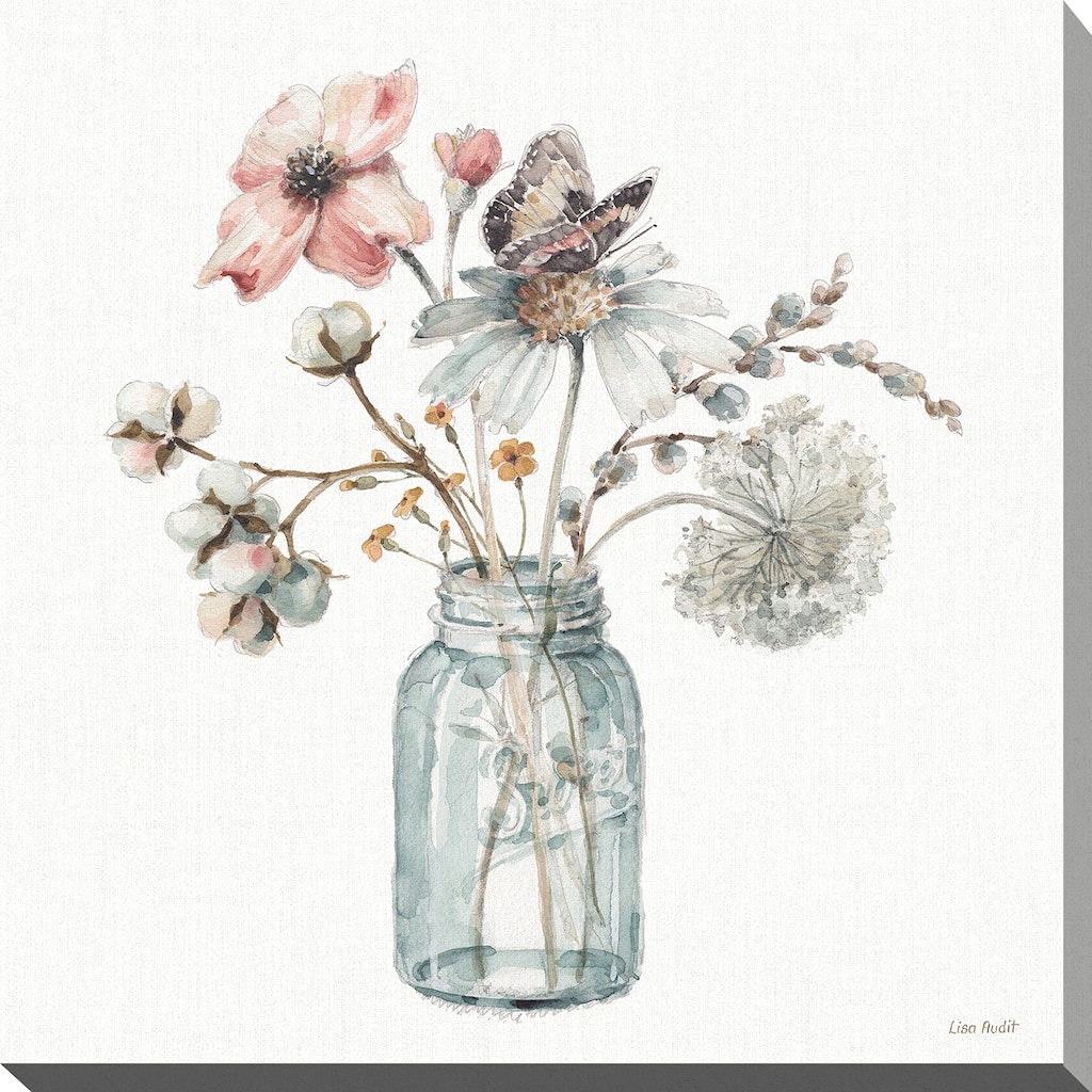 Lisa Audit "A Country Weekend IX" Giclee Stretched Canvas Wall Art