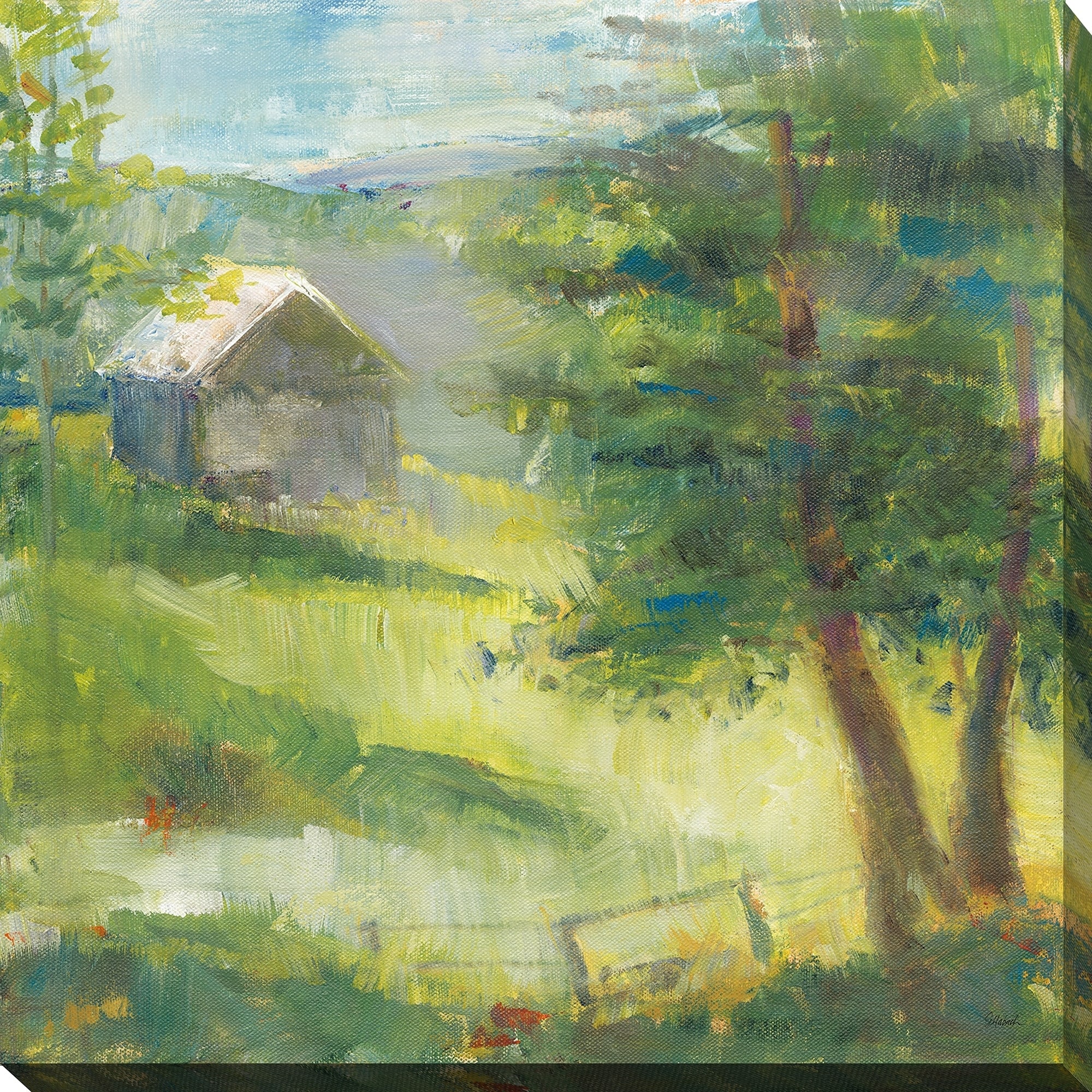 Global Gallery Sue Schlabach Giclee Stretched Canvas Artwork 18 x 18