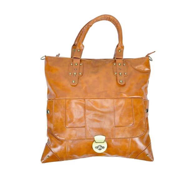 overstock leather handbags