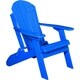Folding Adirondack Chair w/ Cup Holder - Poly Lumber - Thumbnail 45