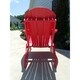 Folding Adirondack Chair w/ Cup Holder - Poly Lumber - Thumbnail 10