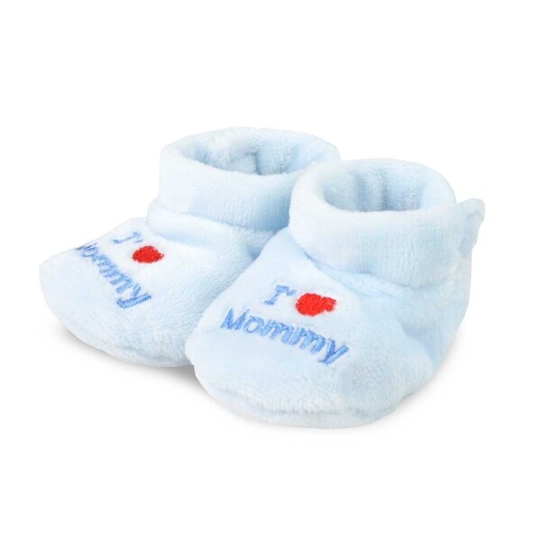 TeeHee Kids Fun and Cozy Rabit Fleece Booties for Infant Baby and Toddler