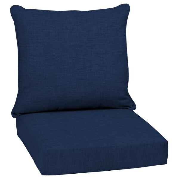 Arden Selections Sapphire Leala Texture Outdoor Deep Seat Set