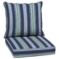 Arden Selections Sapphire Aurora Stripe Outdoor Deep Seat Set