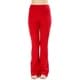 preview thumbnail 9 of 9, JED Women's Ultra Stretchy Fold-Over Waist Flared Yoga Pants