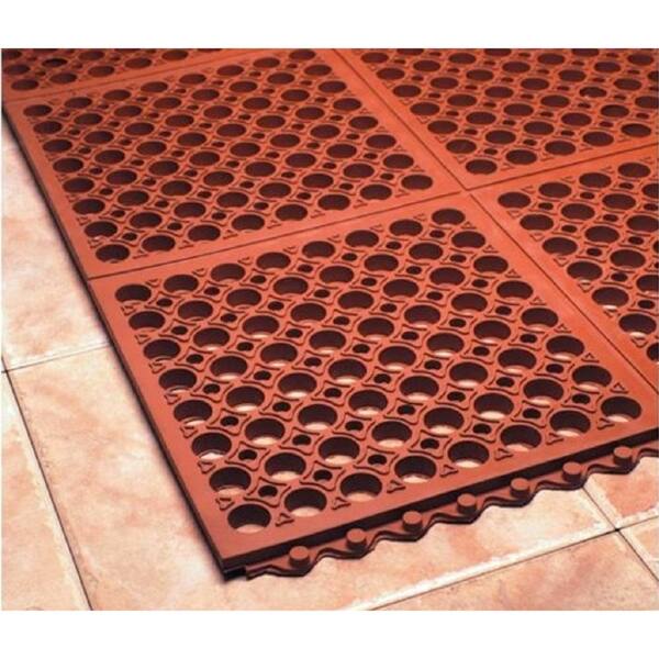 Shop Mats Inc Cushion Safe Kitchen Mat Black Free Shipping On