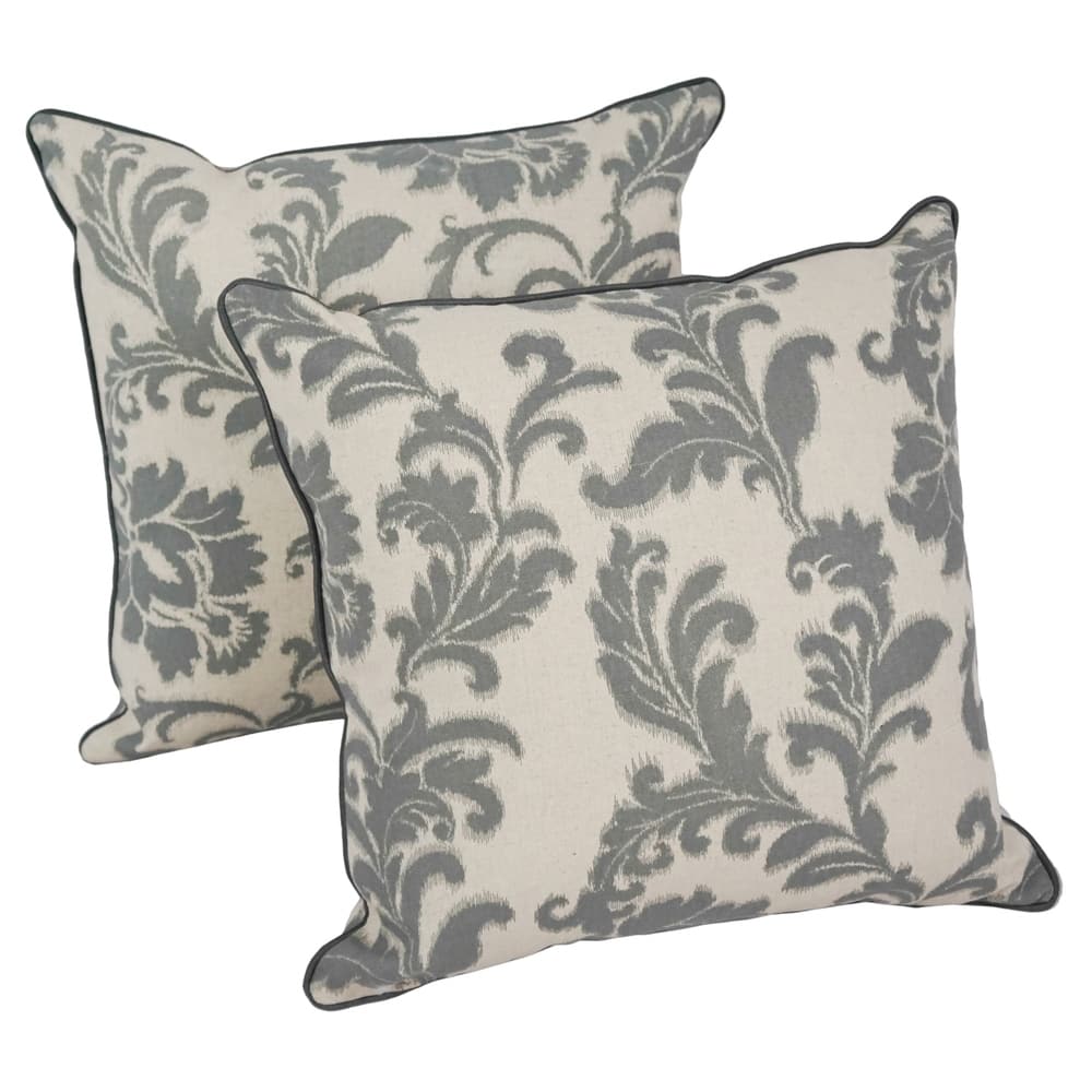 Blazing Needles 17-inch Designer Throw Pillows (Set of 2)