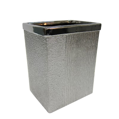 Croscill Roebling Stripe Wastebasket