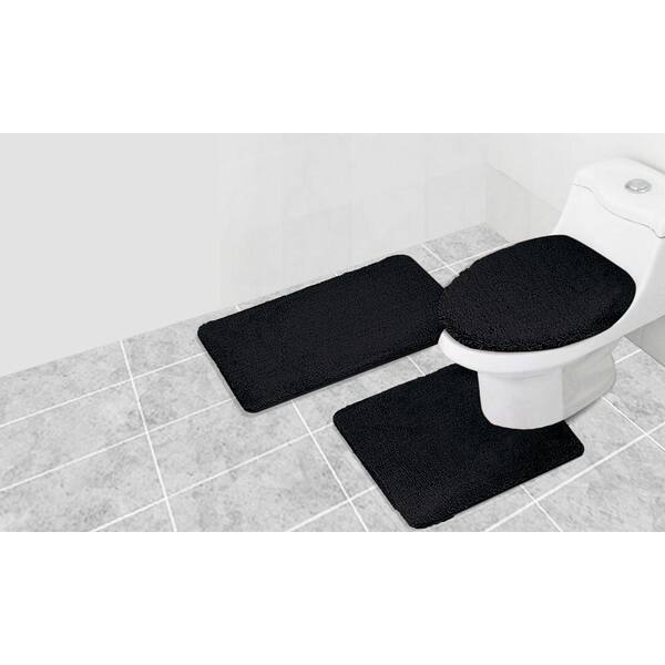 Truly Soft Memory Foam 2-pc. Bath Rug Set Grey 17x24 and 20x30