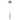 Silver Orchid Ralston LED light Chrome Pendant - elegant cut crystals