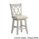 Eleanor Double X Back Wood Swivel Chair by iNSPIRE Q Classic - Thumbnail 8