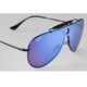 preview thumbnail 4 of 2, Ray-Ban Blaze Sunglasses Black/ Violet & Blue Mirror 32mm