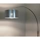 preview thumbnail 9 of 11, ORBITA Brushed Nickel LED Retractable Arc 82-Inch Dimmable Floor Lamp