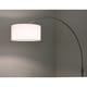 preview thumbnail 12 of 11, ORBITA Brushed Nickel LED Retractable Arc 82-Inch Dimmable Floor Lamp