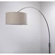 preview thumbnail 4 of 11, ORBITA Brushed Nickel LED Retractable Arc 82-Inch Dimmable Floor Lamp
