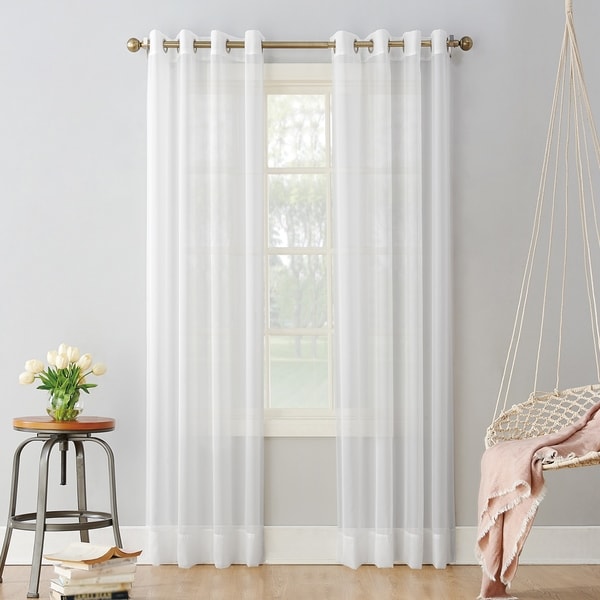 No. 918 Emily Sheer Voile Grommet Curtain Panel