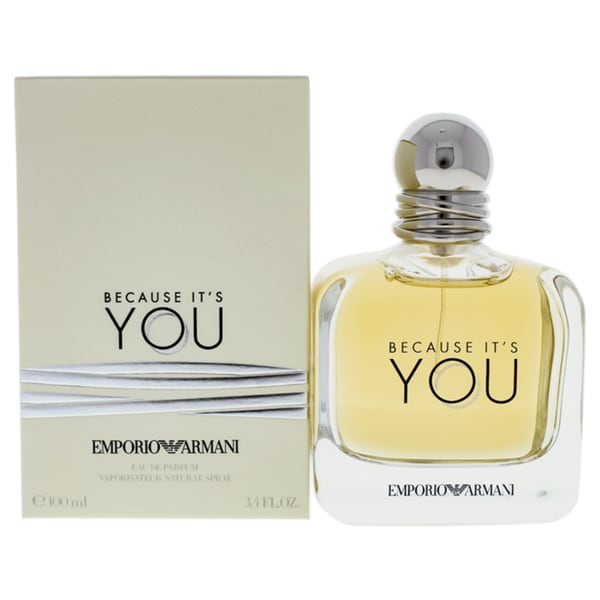 armani perfume because its you