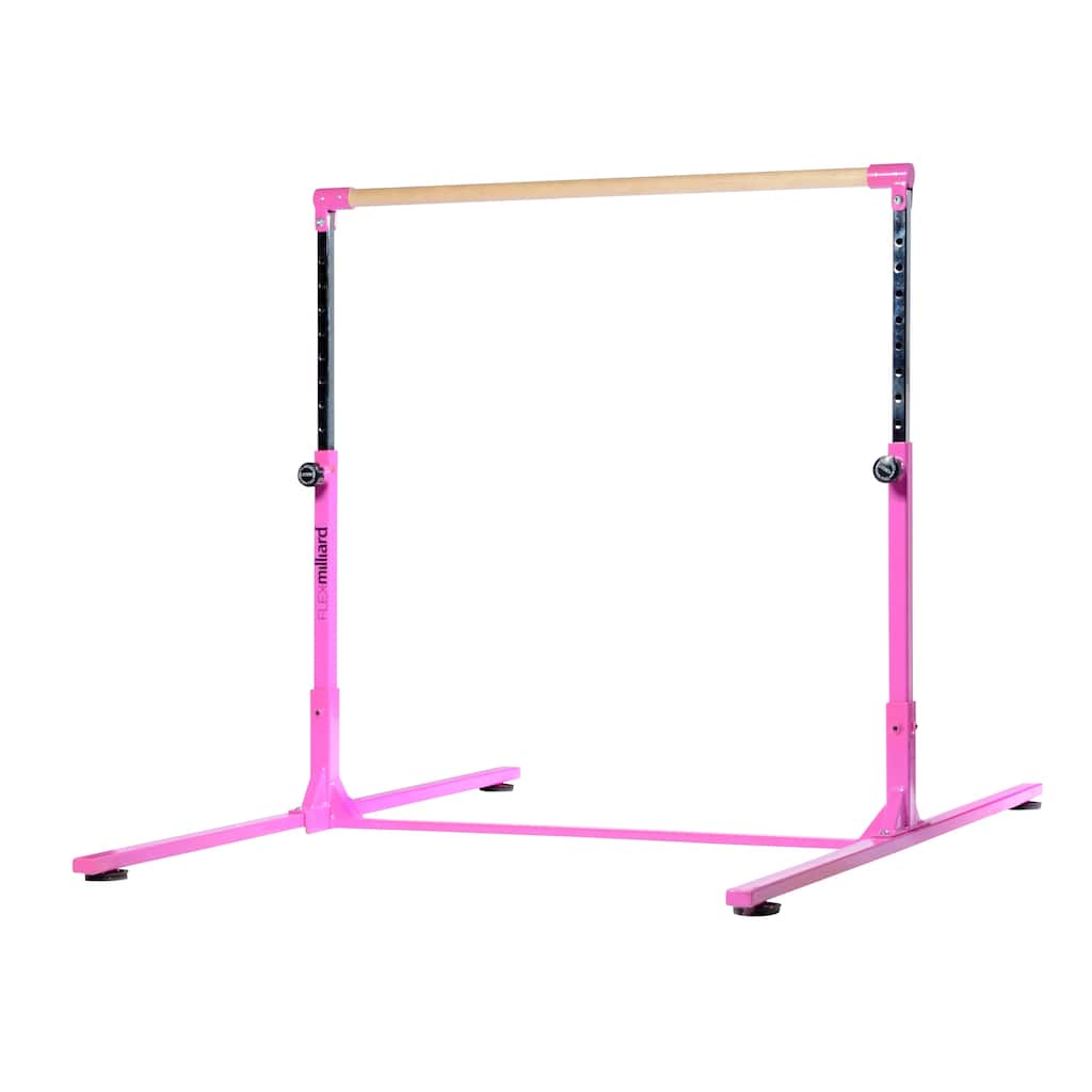 Adjustable Height Kip Bar | Hot Pink | Flex by Milliard