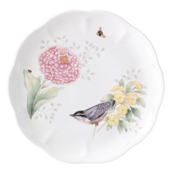 lenox butterfly meadow flutter goldfinch dinner plat