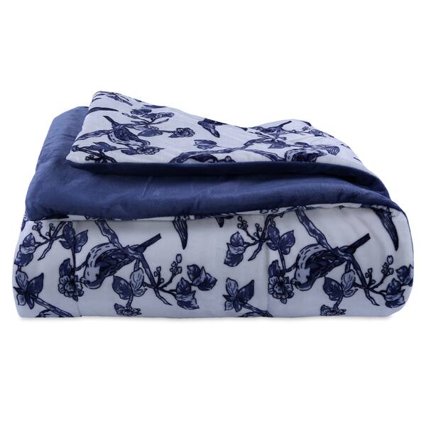 Shop Berkshire Blanket Toile Birds 3 Piece Comforter Set Free